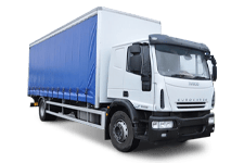 Car Hire Omagh - 18 Tonne Curtain Side Truck - Truck hire Omagh