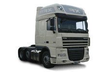 Car Hire Omagh - 44 Tonne Sleeper Truck - Truck hire Omagh