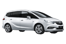 Car Hire Omagh - Vauxhall Zafira 7-Seater - Minibus hire Omagh